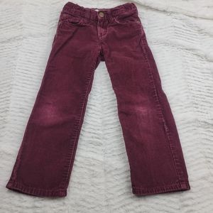 3/$12 Old Navy maroon corduroy jeans